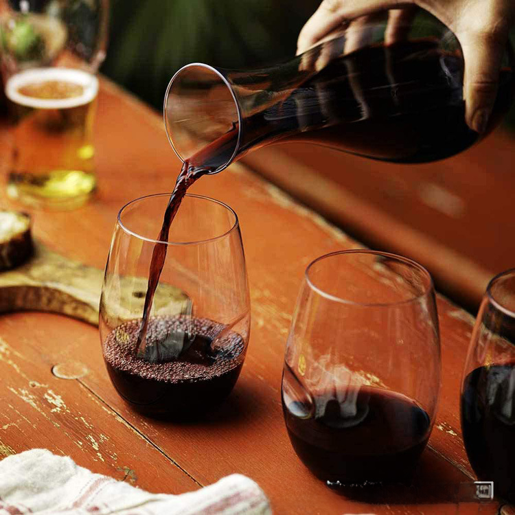 Wholesale Colorful Plastic Wine Glasses and Cups