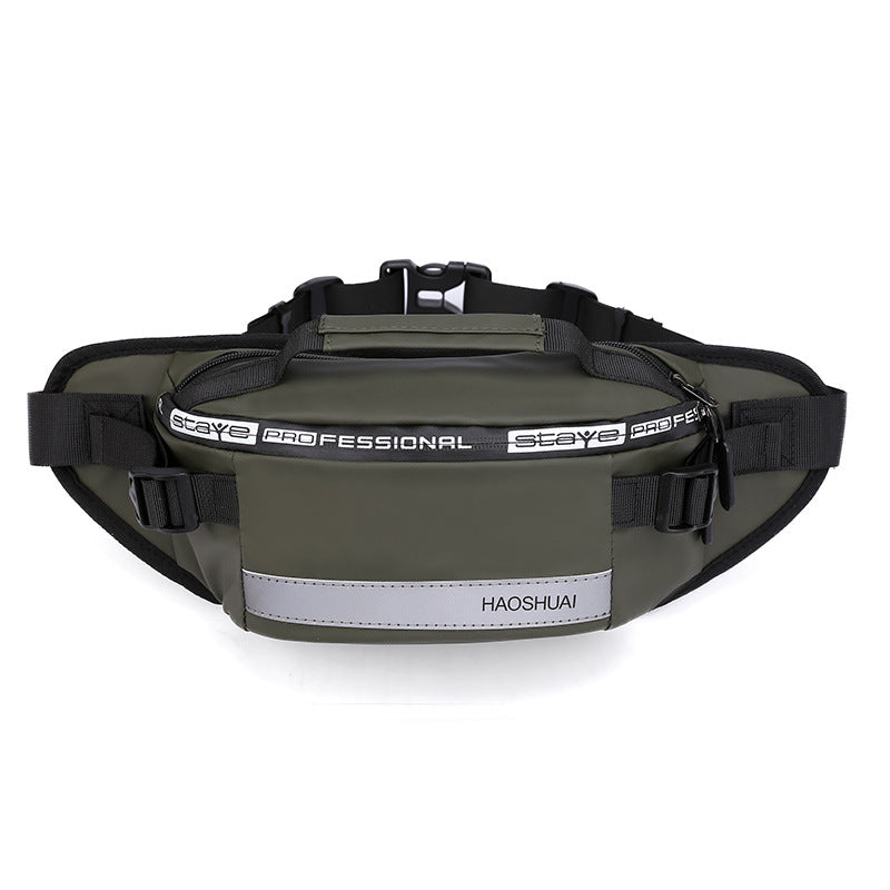 New Stylish Outdoor Running Waist Bag with Reflective Strips